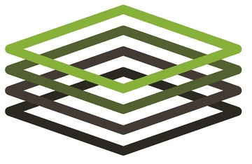 Rombos con los colores de la bandera de extremadura