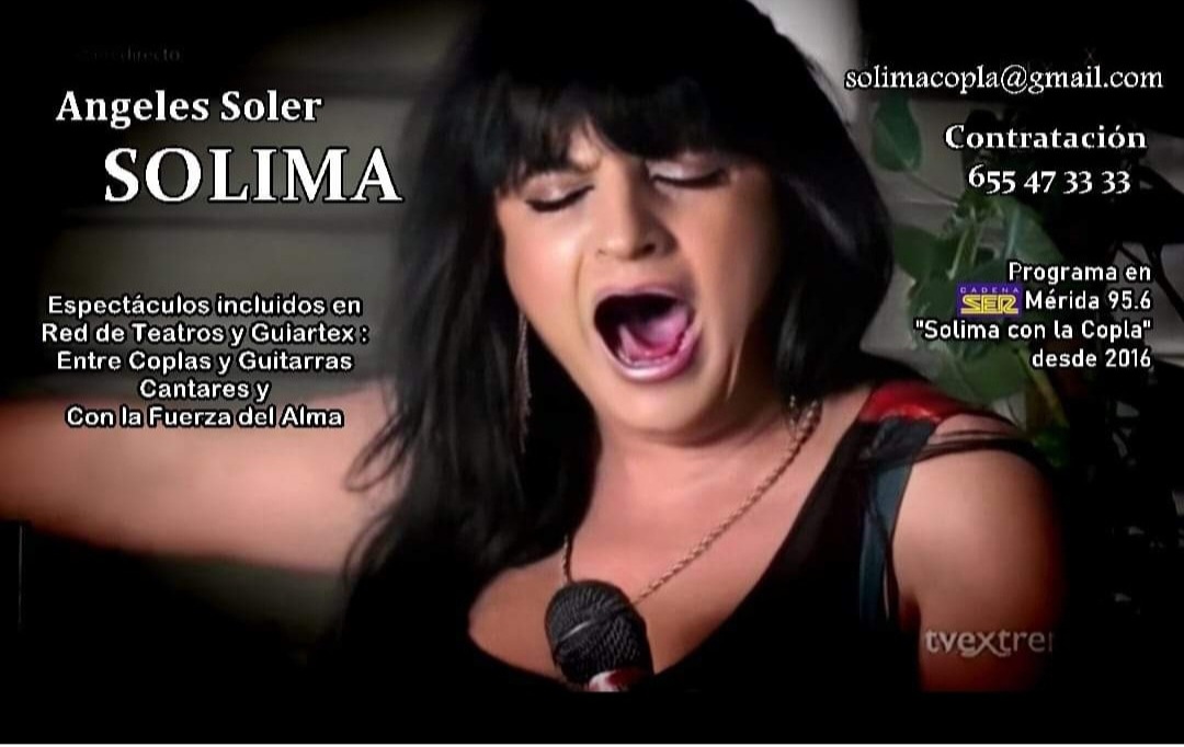 Angeles Soler "SOLIMA"  (Fusión Flamenco y Copla)