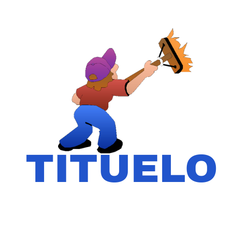 Logotipo tituelo construcciones