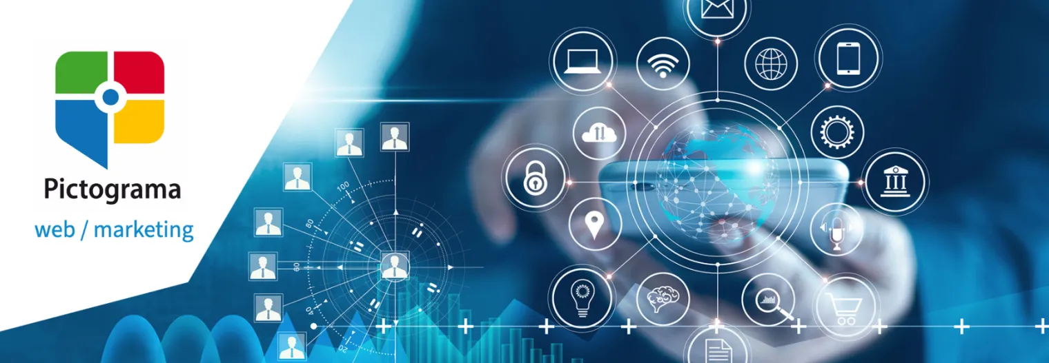 pictograma web marketing