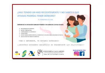 MATERNIDAD - PATERNIDAD - AYUDAS