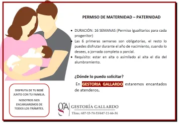 MATERNIDAD - PATERNIDAD- AYUDAS