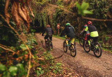 cicloturismo en la vía verde