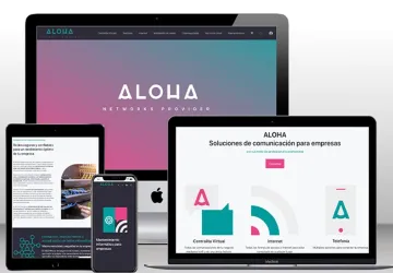 Diseño de web para servicios de telecomunicaciones a empresa