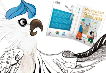 ilustraciones para los Reinos de Baram. Proyecto ACNUR.