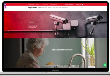 Diseño web y tienda online para página de ciberseguridad en 5 minutos