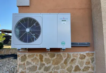 Unidad exterior aerotermia