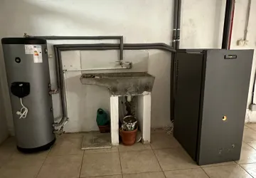 Caldera de pellet con ACS