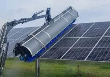 Limpieza de paneles fotovoltaicos