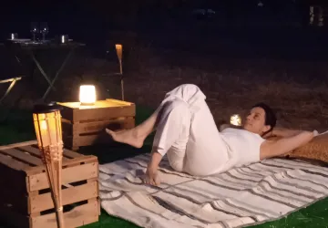 Cenas Picnic bajo las estrellas