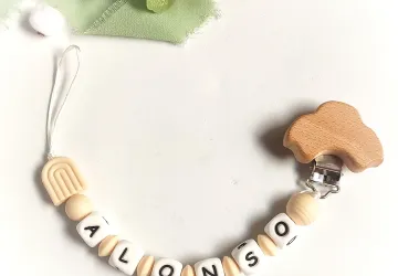 Chupeteros personalizados de silicona