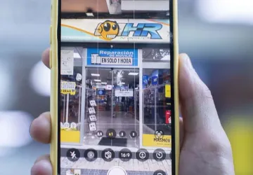 Primer plano de un móvil