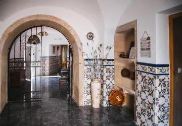 Interior de la casa rural La Perla de Montánchez