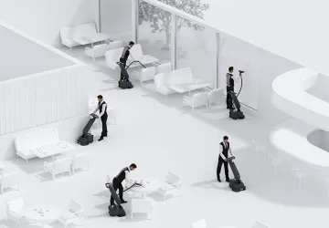 Limpieza más fácil y rápida con robot